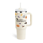 40 oz Stainless Steel Spill-Proof Insulated Tumbler with Straw