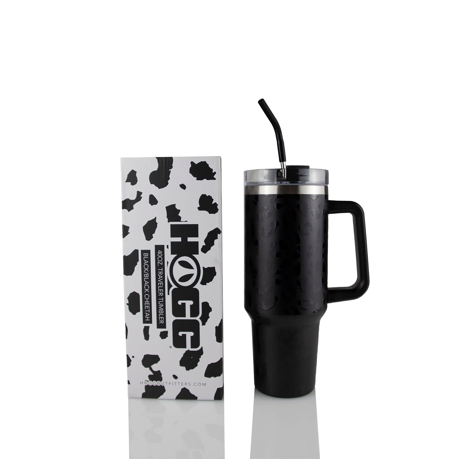 40 oz Powder-Coated Travel Tumbler