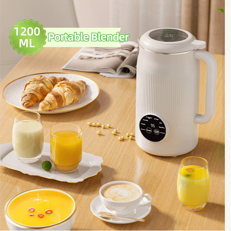 Portable Blender – Multifunction Soy Milk & Smoothie Maker (1200ML)