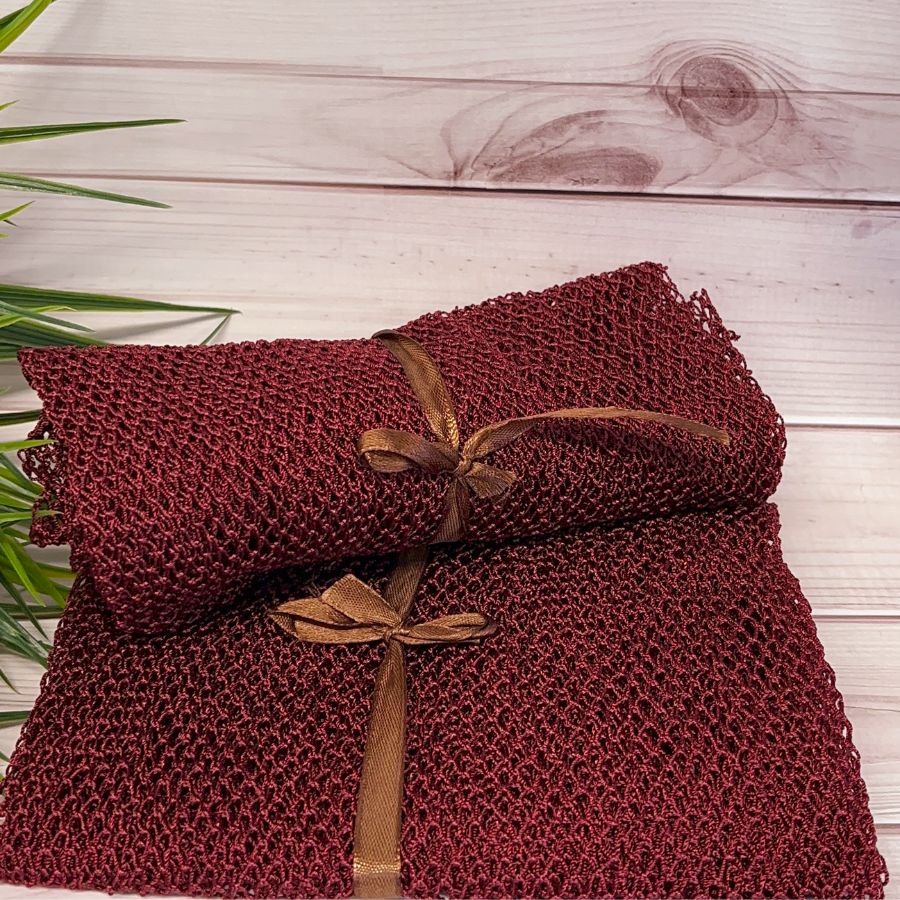 African Exfoliating Bath Net – Multiple Colors