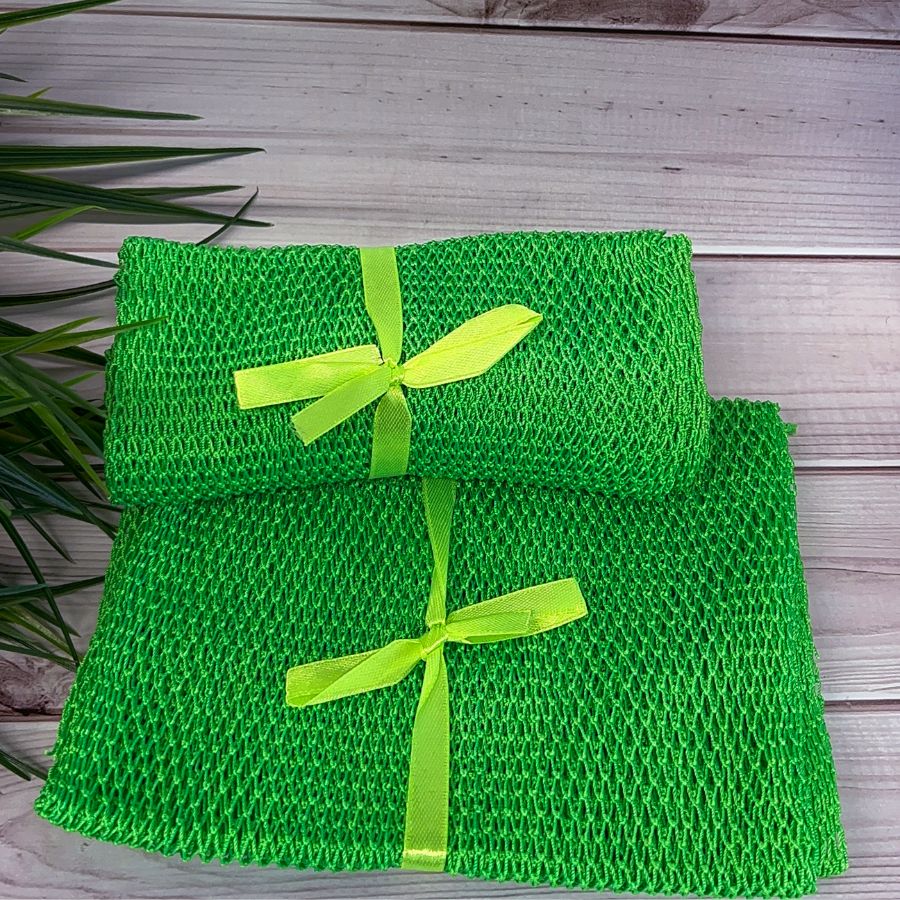 African Exfoliating Bath Net – Multiple Colors