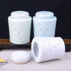 Ceramic Tea Storage Canister – Modern Airtight Tea Jar
