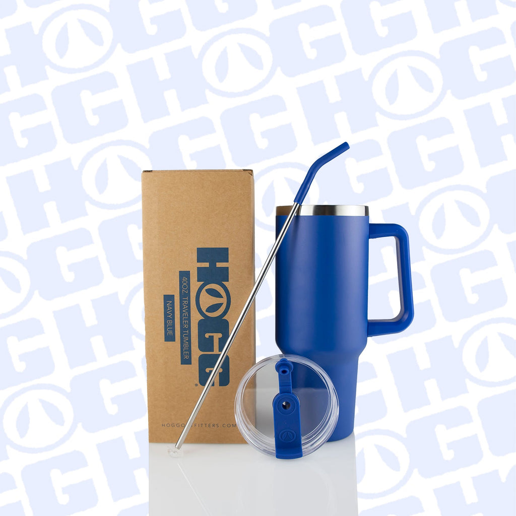 40 oz Powder-Coated Travel Tumbler