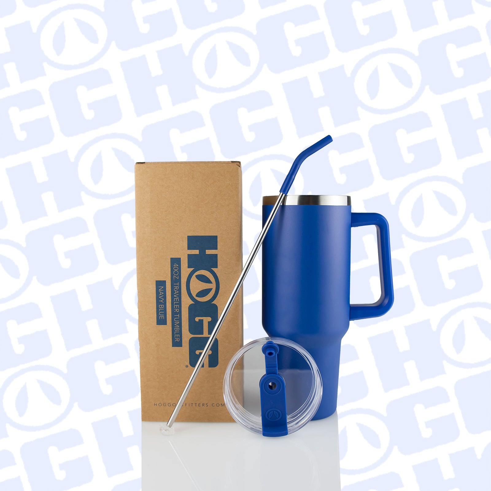 40 oz Powder-Coated Travel Tumbler