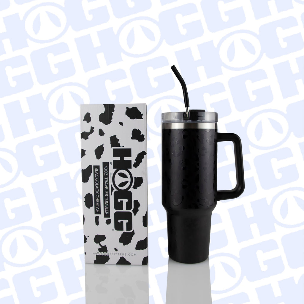 40 oz Powder-Coated Travel Tumbler