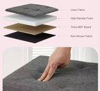 Folding Storage Ottoman Bench – Multiple Sizes & Colors