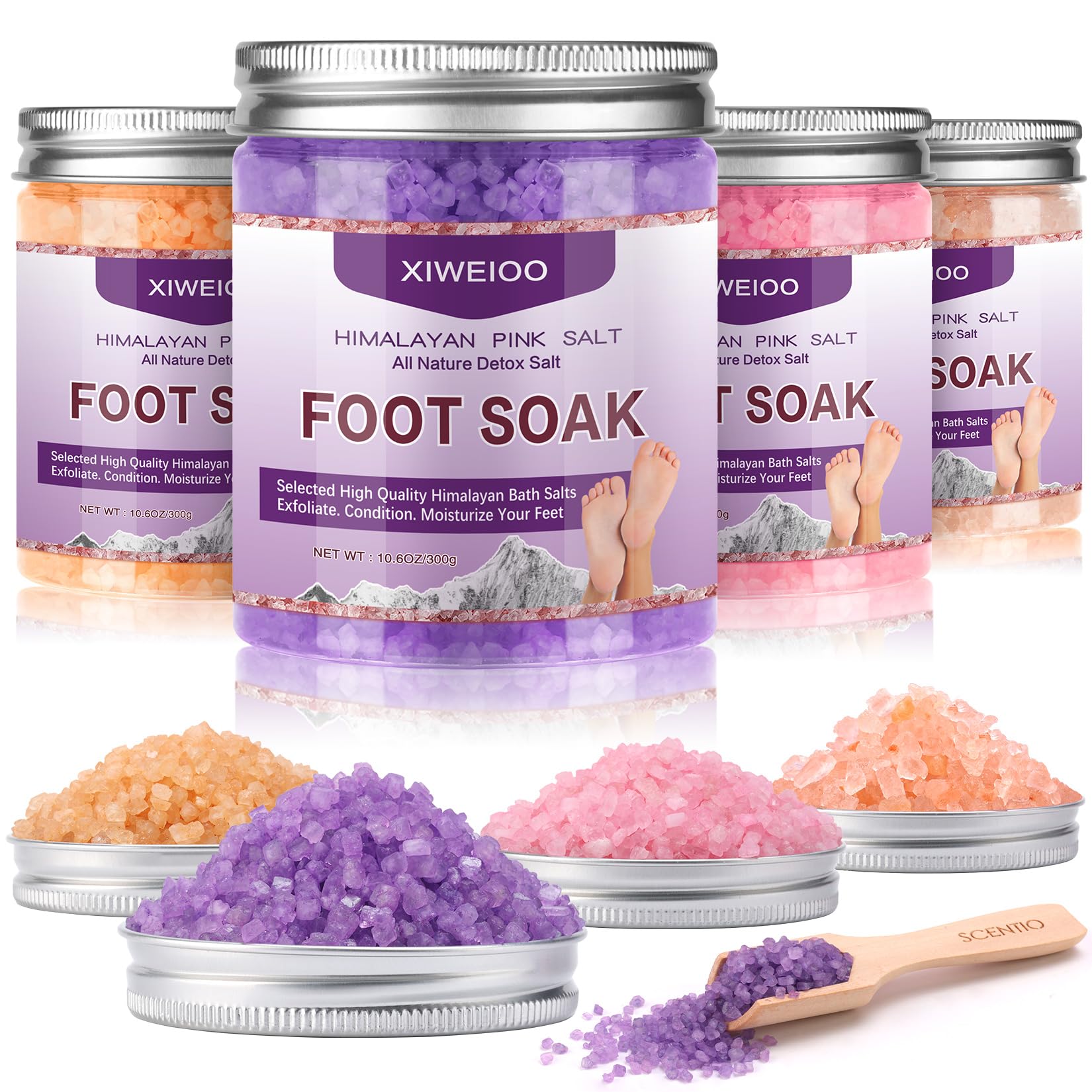 Tea Tree & Lavender Epsom Salt Foot Soak – Xiweioo