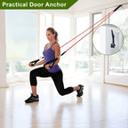 11-Piece Resistance Band Set – Home Gym Workout Kit