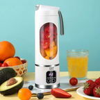 Portable Smoothie Blender Bottle – Rechargeable Personal Mixer