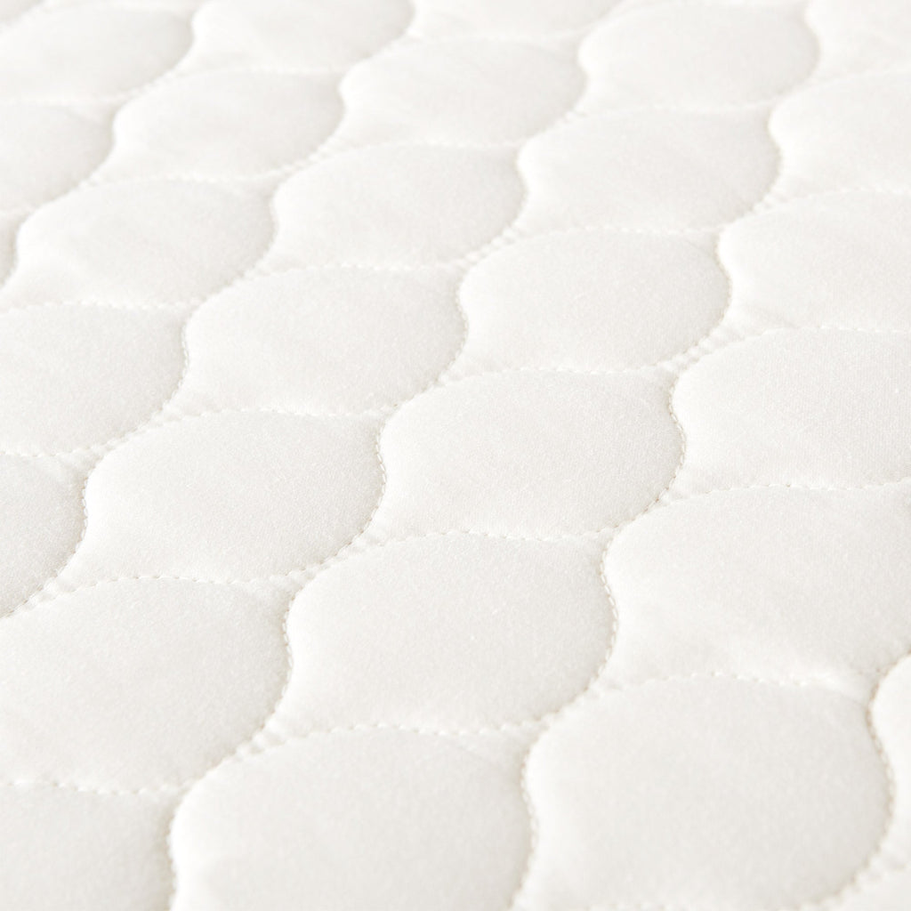Organic Cotton Quilted Mattress Pad – Absorbent, Non-Waterproof Protection