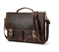 Leather Executive Briefcase (14") – Arizona