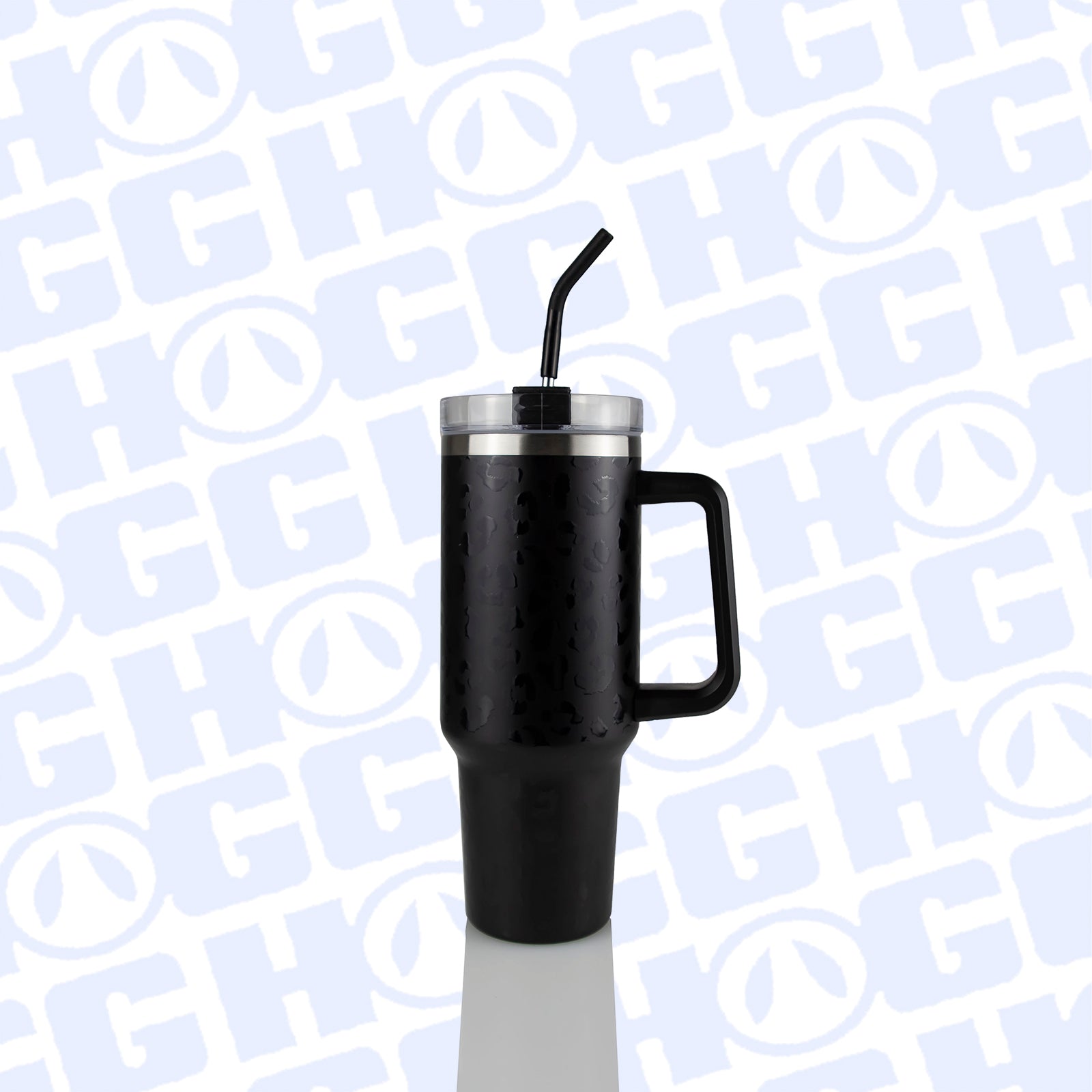 40 oz Powder-Coated Travel Tumbler