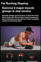 Automatic Rebound Abdominal Wheel – Core Trainer (Stability Assist)