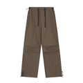 Men’s Wrinkled Drawstring Cargo Pants