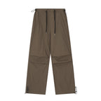 Men’s Wrinkled Drawstring Cargo Pants