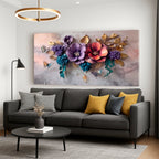 Floral Symphony Wall Art