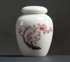Ceramic Tea Canister and Storage Jar – Bottle Shape Design
