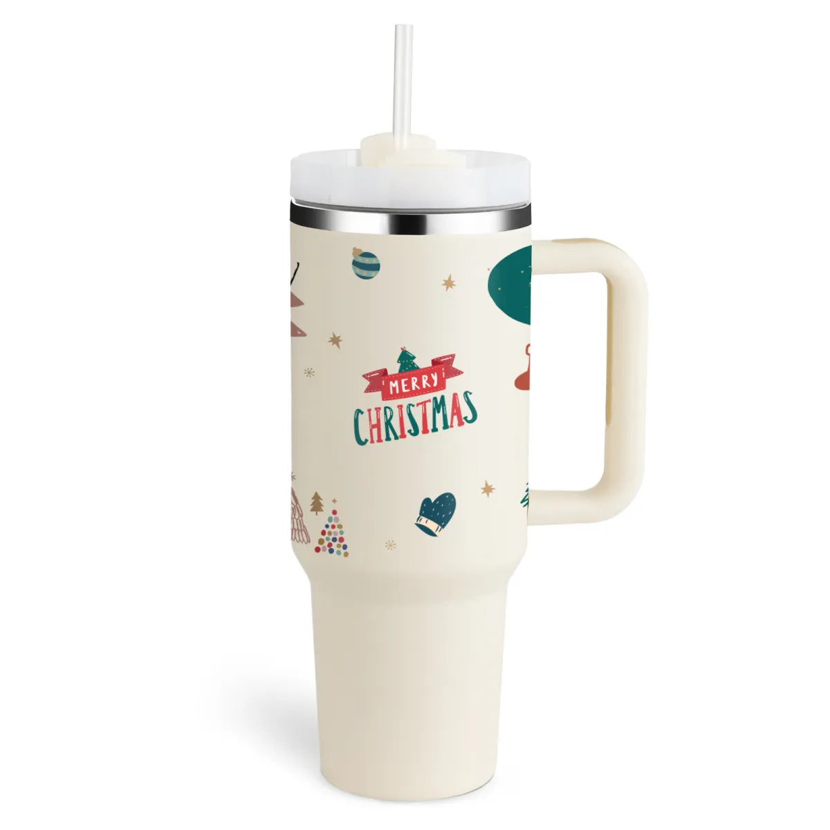40 oz Stainless Steel Spill-Proof Insulated Tumbler with Straw