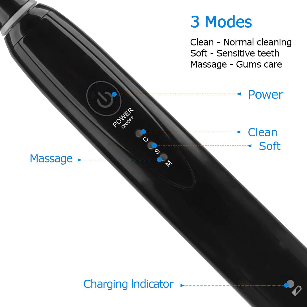 Electric Toothbrush with Inductive Charging (Sonic Technology)