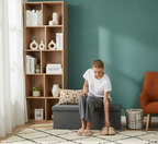 Folding Storage Ottoman Bench – Multiple Sizes & Colors