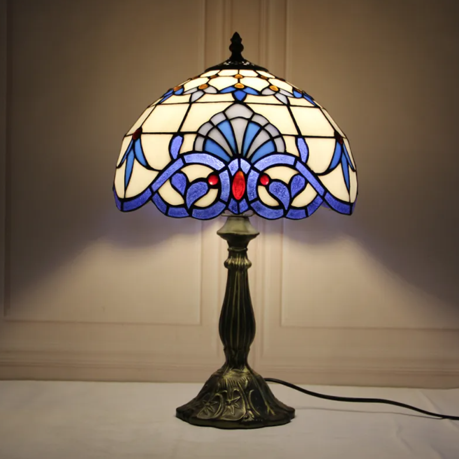 Modern Bedside Table Lamp (Lotus Base Design)