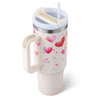 40 oz Stainless Steel Spill-Proof Insulated Tumbler with Straw