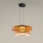 Bauhaus Layered Glass Pendant Light – Modern Ceiling Fixture