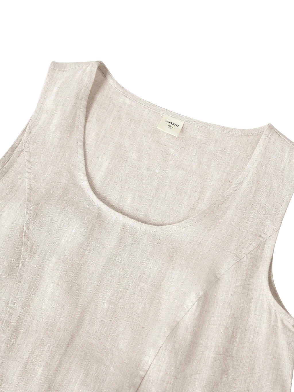Women’s Relaxed Linen Midi Dress