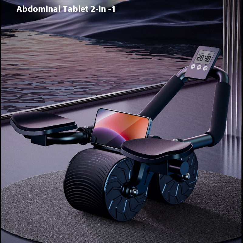 Automatic Rebound Abdominal Wheel – Core Trainer (Stability Assist)