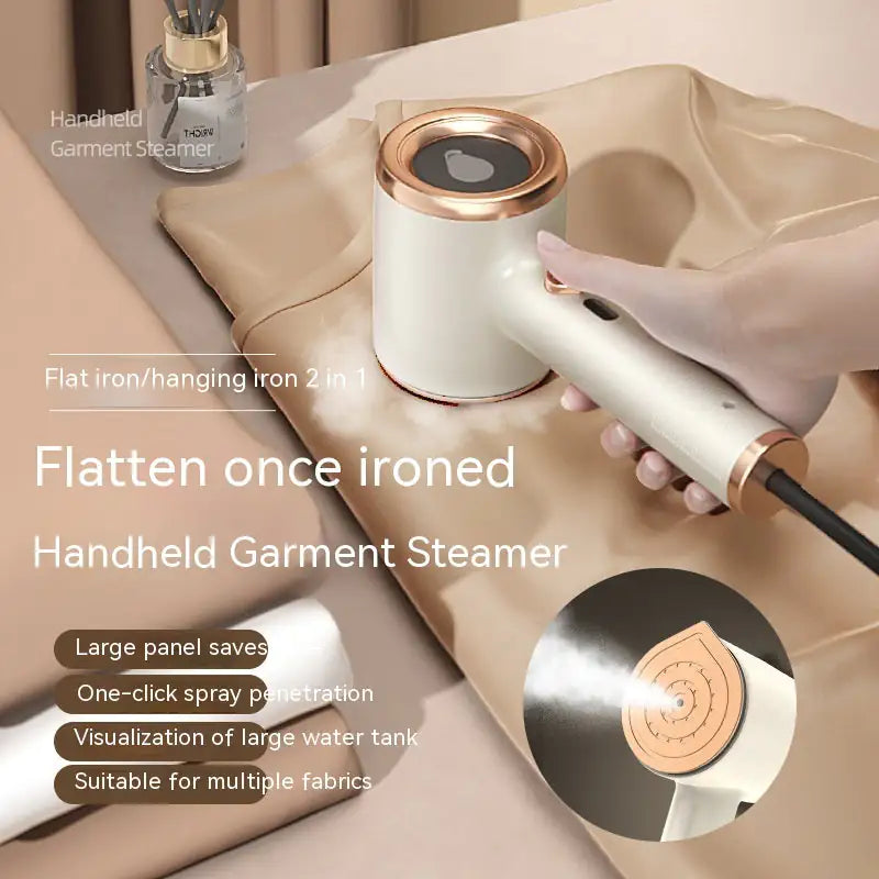 Portable Handheld Garment Steamer – Travel Fabric Steam Iron (US Plug)