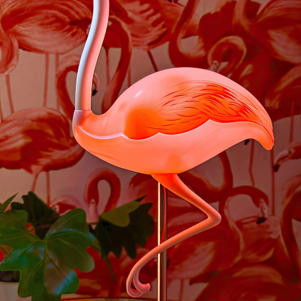 Flamingo Touch LED Desk Lamp with Phone Holder – Pink