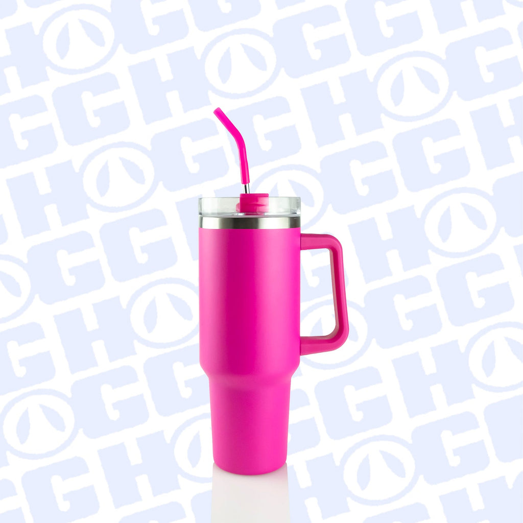 40 oz Powder-Coated Travel Tumbler