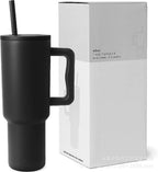 40 oz Stainless Steel Insulated Travel Tumbler with Straw