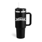 40 oz Stainless Steel Spill-Proof Insulated Tumbler with Straw