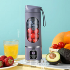 Portable Smoothie Blender Bottle – Rechargeable Personal Mixer