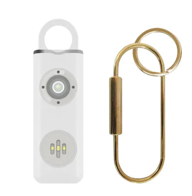 Personal Safety Alarm Keychain with Siren & SOS LED Light