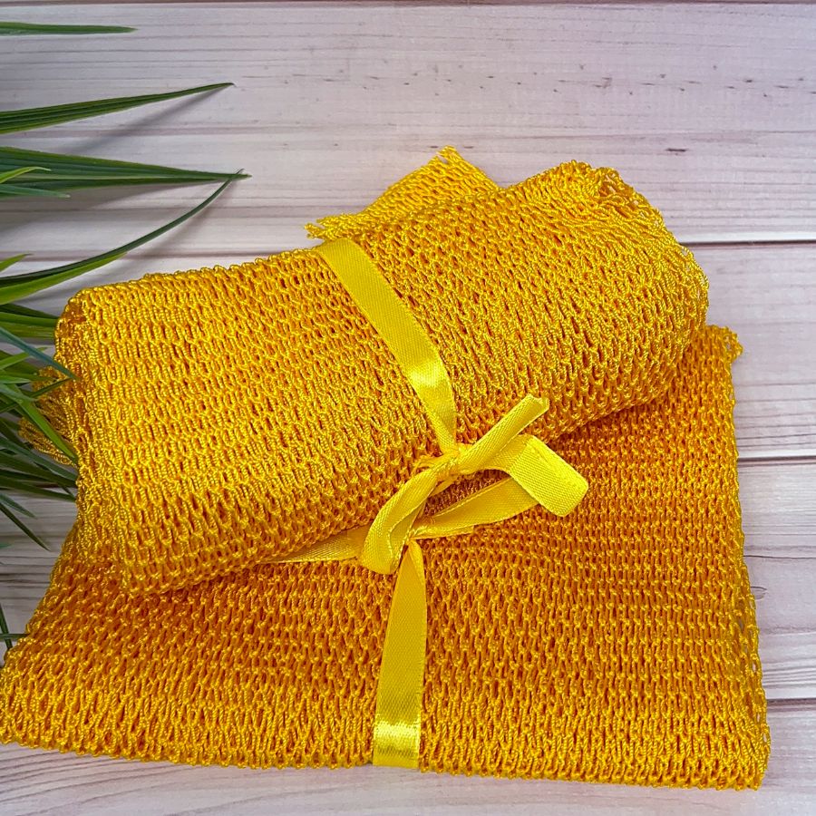 African Exfoliating Bath Net – Multiple Colors