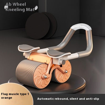 Automatic Rebound Abdominal Wheel – Core Trainer (Stability Assist)