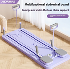 Multi-Functional Home Fitness Board with Rebound Ab Wheel – Full Body Trainer