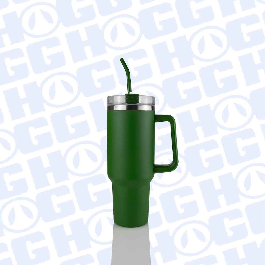 40 oz Powder-Coated Travel Tumbler