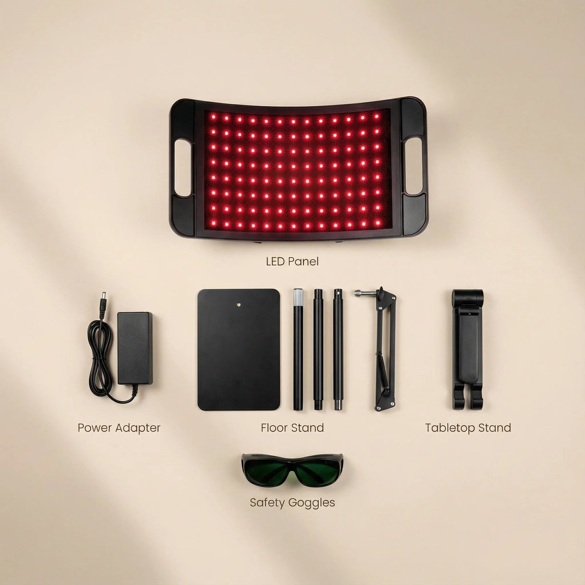 Red & Near-Infrared Light Therapy Lamp with Adjustable Stand