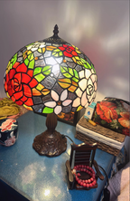 Modern Bedside Table Lamp (Lotus Base Design)
