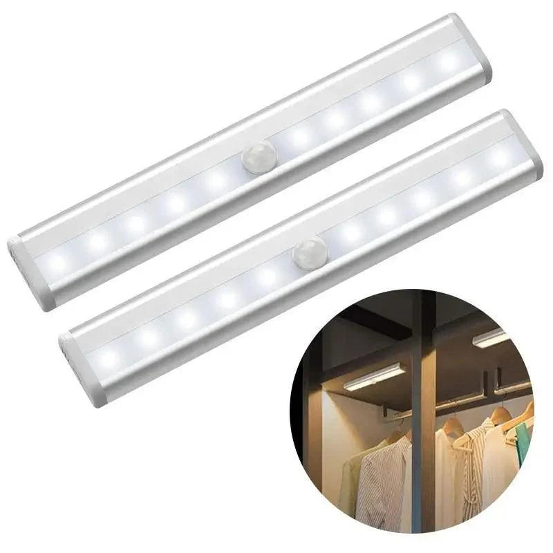 PIR Motion Sensor LED Cabinet Light – 6 or 10 LED