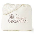 Organic Cotton Quilted Mattress Pad – Absorbent, Non-Waterproof Protection