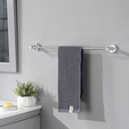 4-Piece Brushed Nickel Bathroom Hardware Set