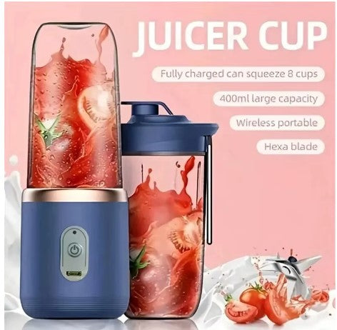 6-Blade Portable Blender – Mini Juicer Cup
