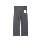 Men’s Pinstripe Tucked Wool Trousers