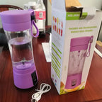 USB Rechargeable Portable Blender for Fruit Juices – Personal Smoothie Maker