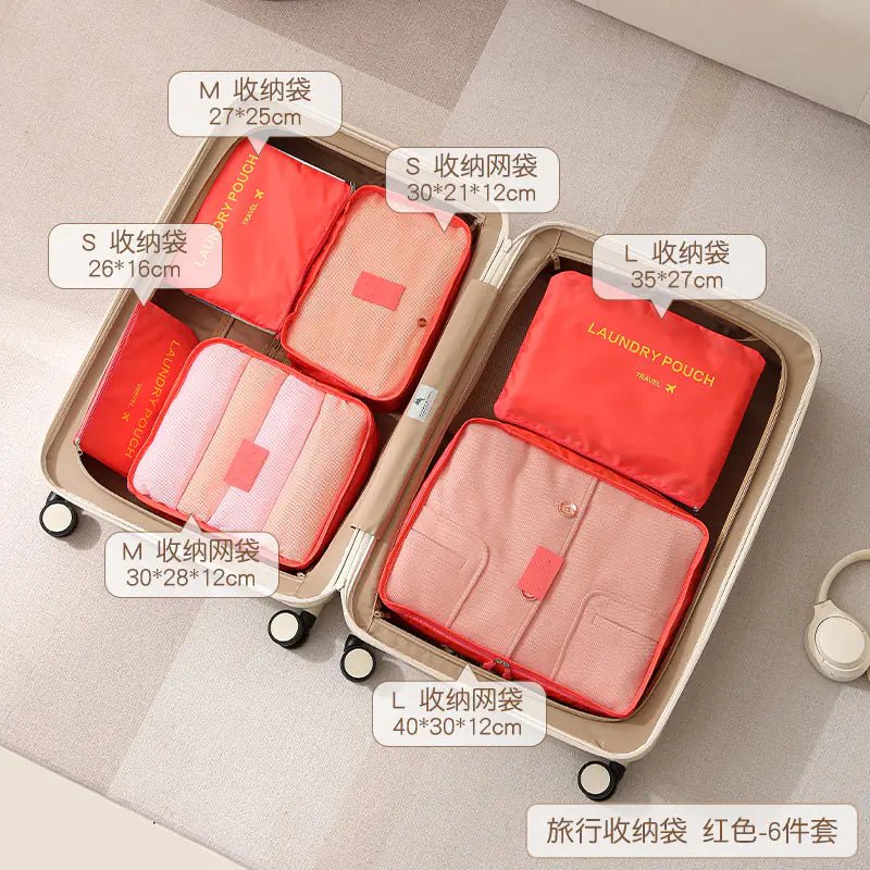 Travel Packing Cubes Set – 7 Piece
