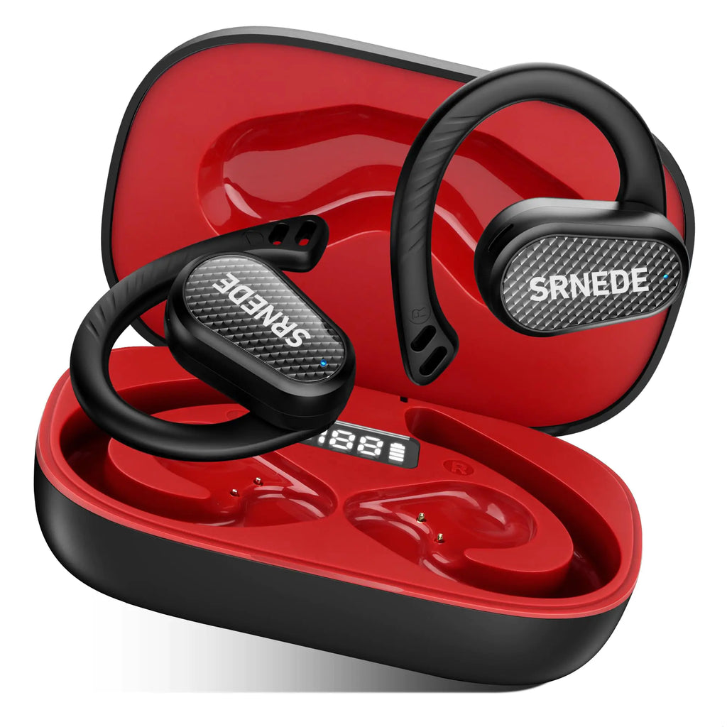 Open-Ear Bone Conduction Wireless Earbuds – Srnede (Bluetooth 5.4)